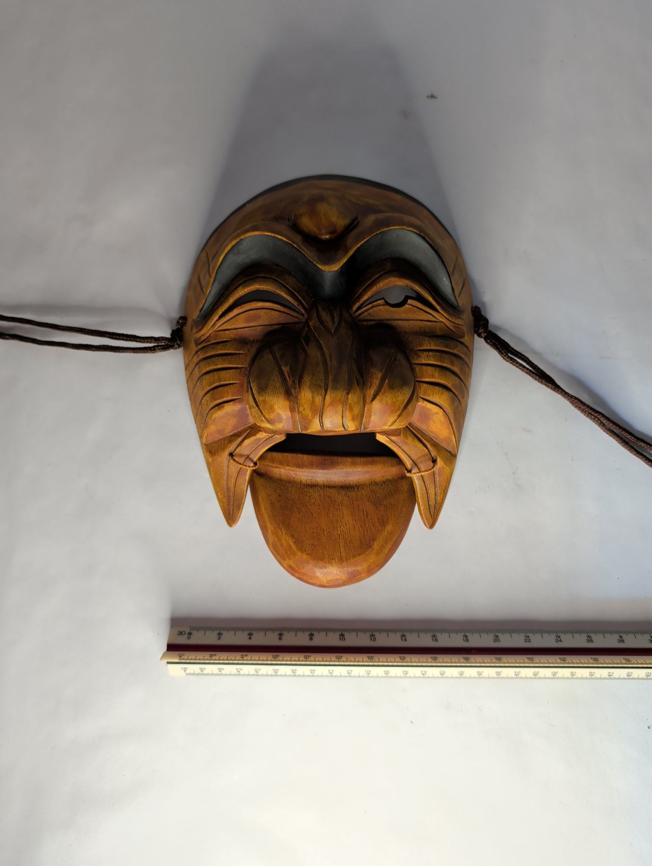 Korean Traditional Hahoe Tal Mask - Yangban