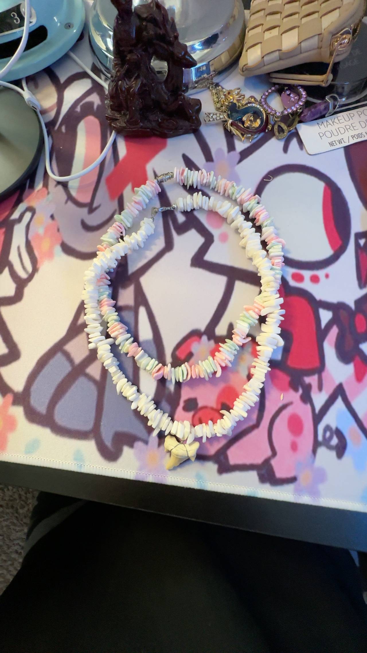 Puka Shell Multicolor Pastel Necklace