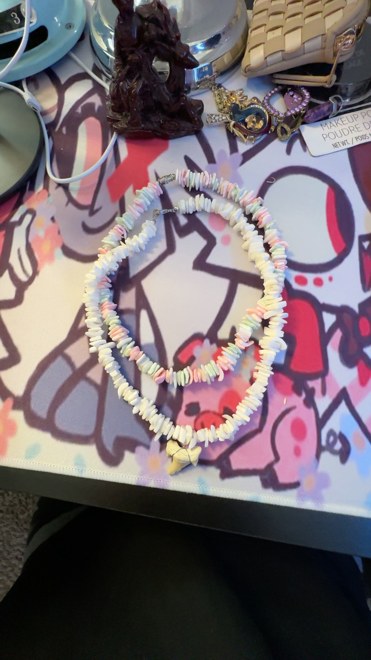 Puka Shell Multicolor Pastel Necklace