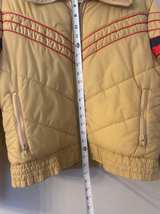 OSSI ski wear Vintage Racing Stripe Puffer Jacket - Image 4