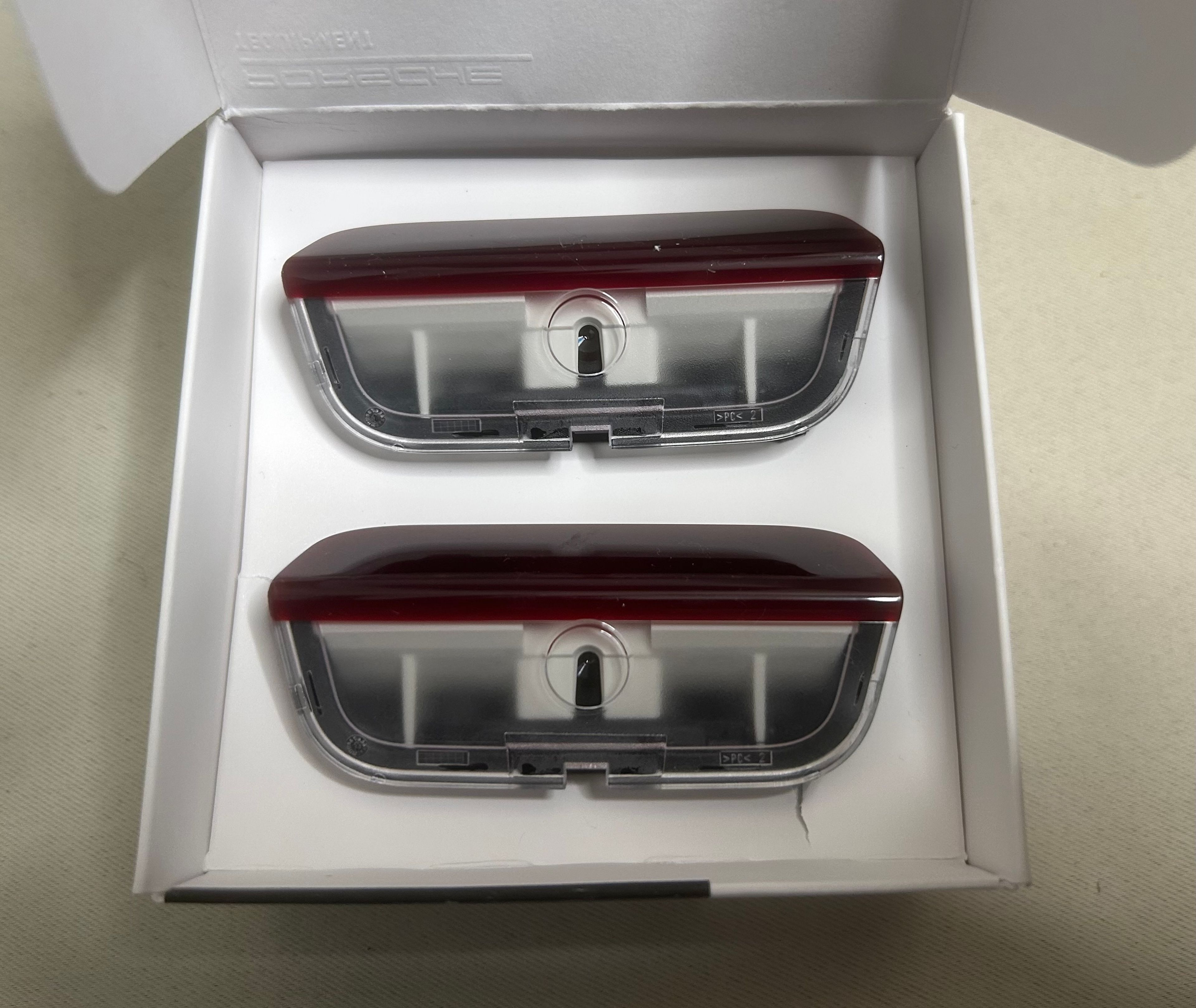 Porsche LED Door Projectors - White PORSCHE Logo - Image 3