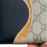 Gucci GG Canvas Leather Zippy Wallet - Image 8
