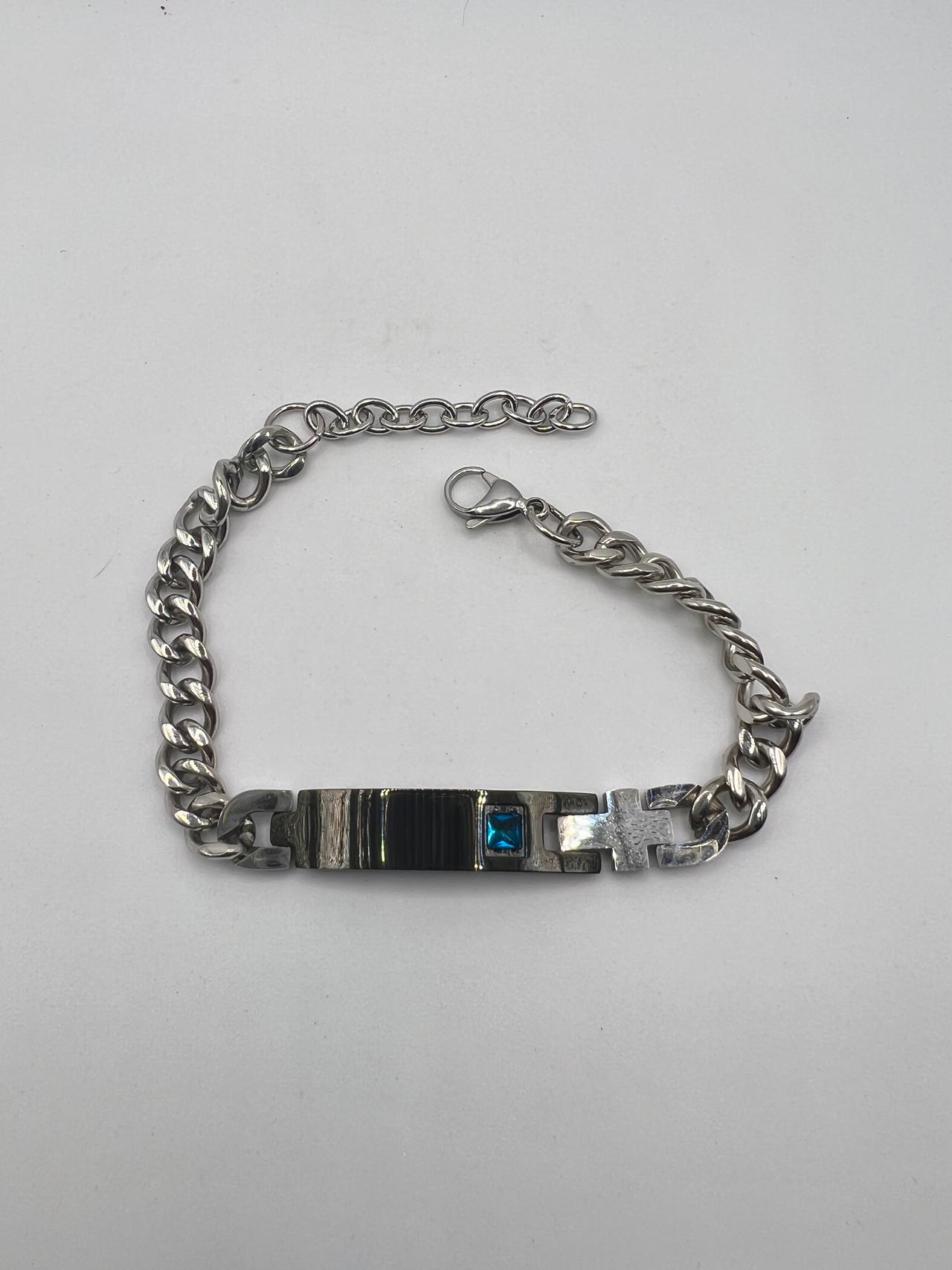 Men's Stainless Steel ID Bracelet
