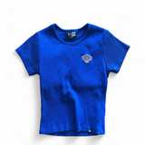 New Era New York Knicks Ribbed Baby Tee - Image 1