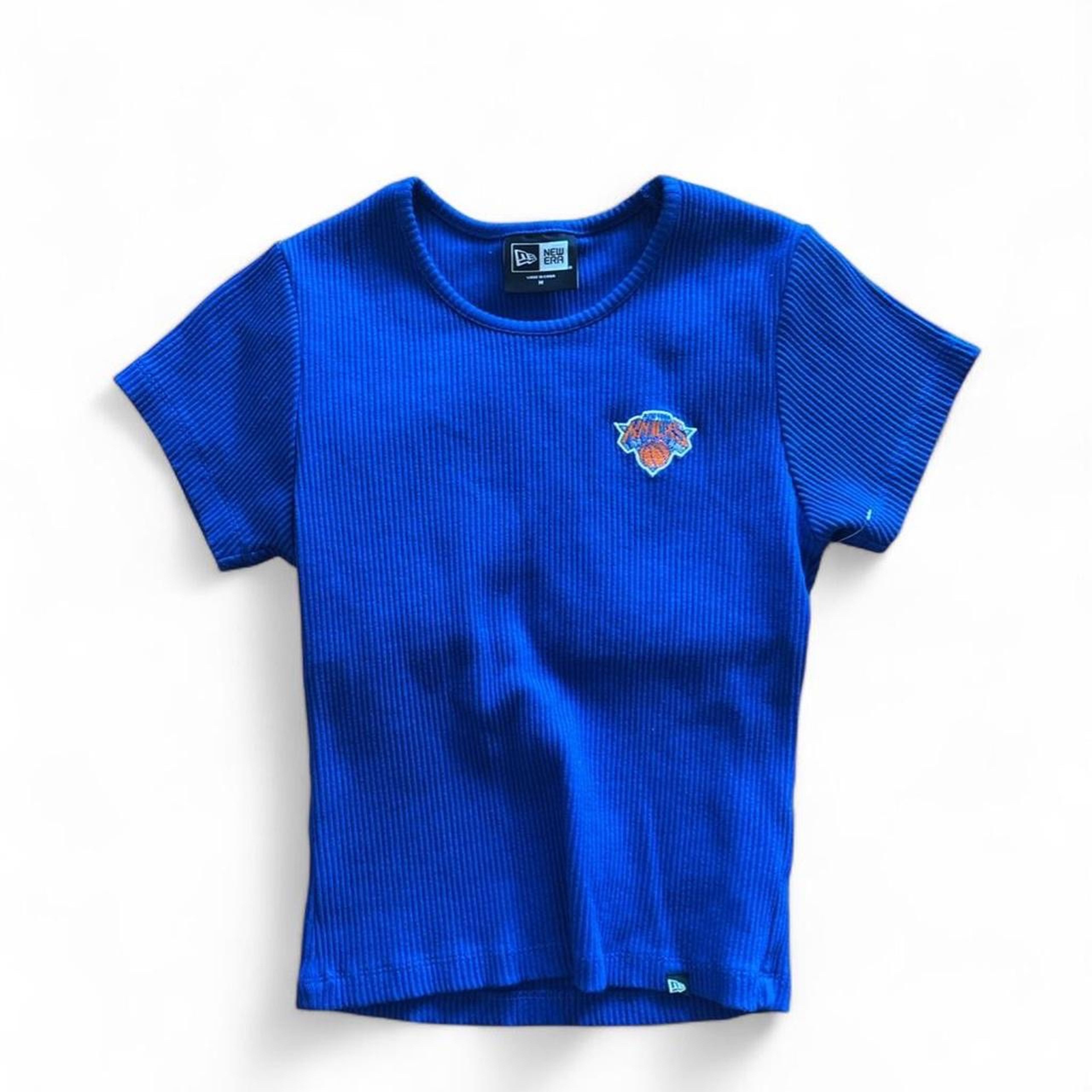 New Era New York Knicks Ribbed Baby Tee
