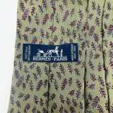 Hermès Silk Print Tie - Image 3