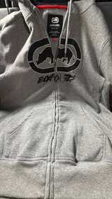Vintage Ecko Unltd Rhino Logo Full Zip Hoodie Men’s L Gray Embroidered Y2K Stree - Image 4