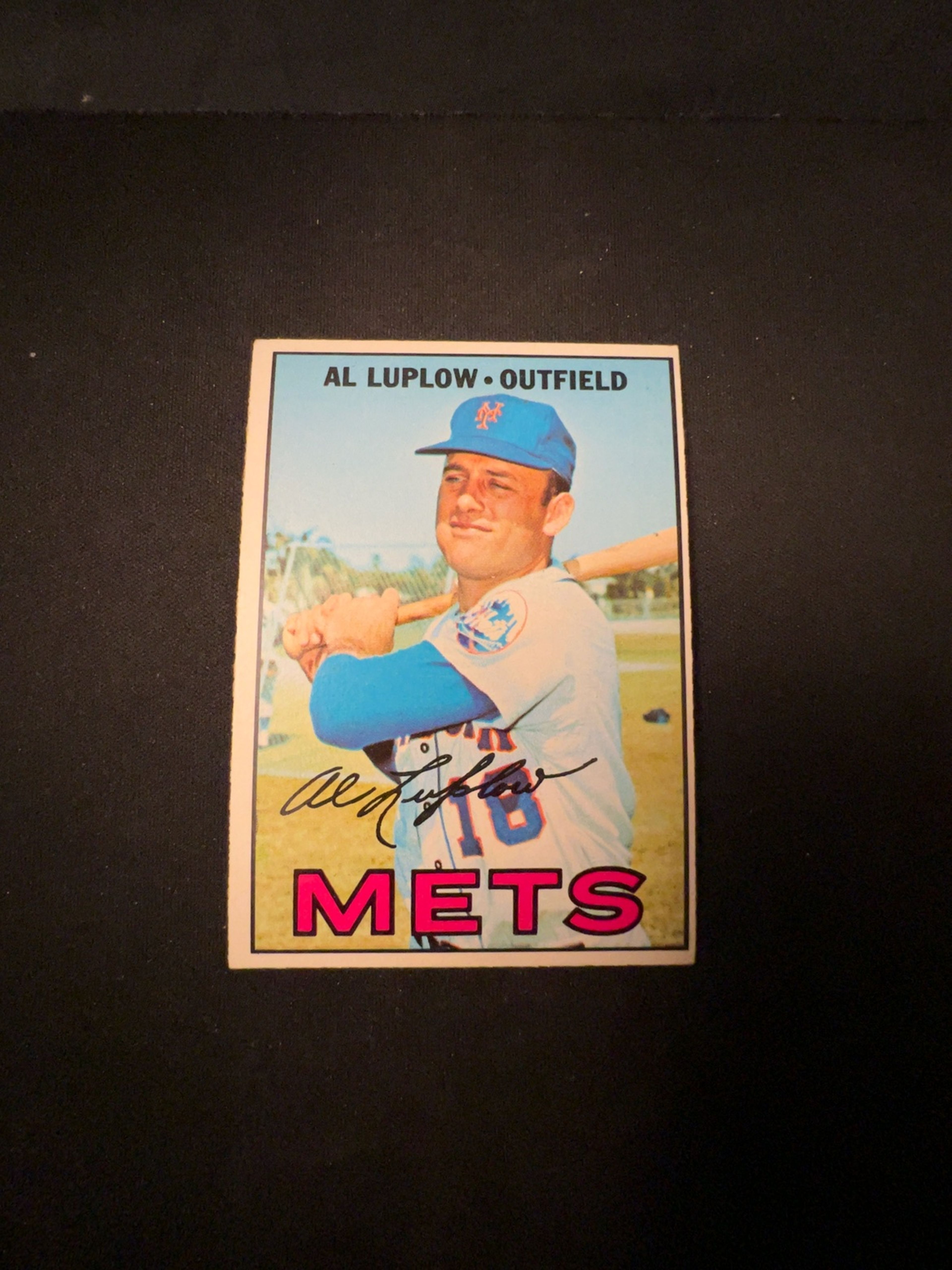 Topps 1967 Al Luplow #433 Baseball Card