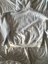 Supreme MM6 Maison Margiela Zip Up Hooded Sweatshirt Ash Grey - Image 4