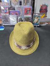 HBY Straw Fedora with Palm Tree Band - Image 2