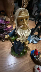 Ebros Winter Fairy Huntress with Wolf Statue 10" - Image 8