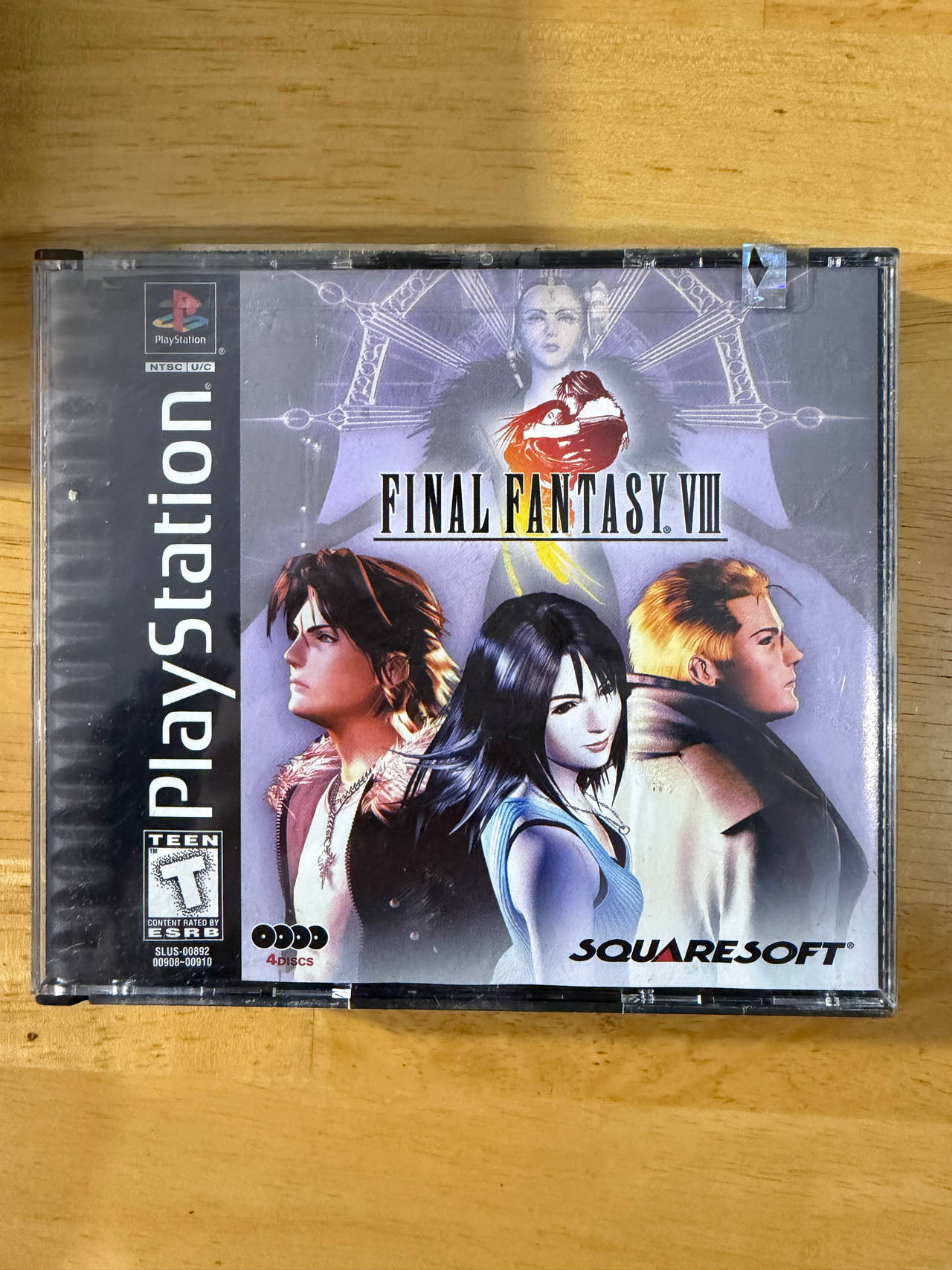 Final Fantasy VIII - PlayStation 1 disc number 1 is missing