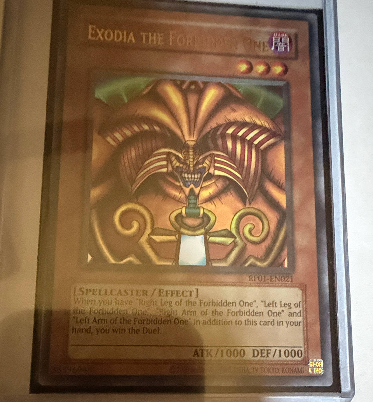Yu-Gi-Oh! Exodia the Forbidden One RP01-EN021 Ultra Rare