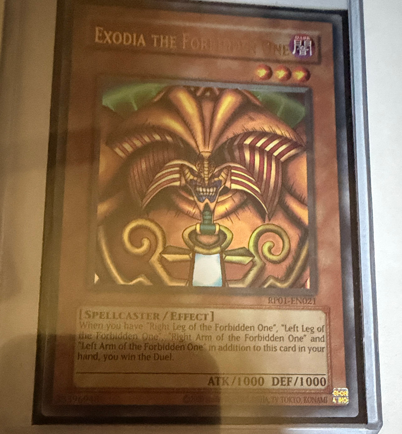 Yu-Gi-Oh! Exodia the Forbidden One RP01-EN021 Ultra Rare