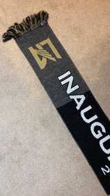 LAFC 2018 Inaugural Season Scarf Black/Gray Used - Image 5