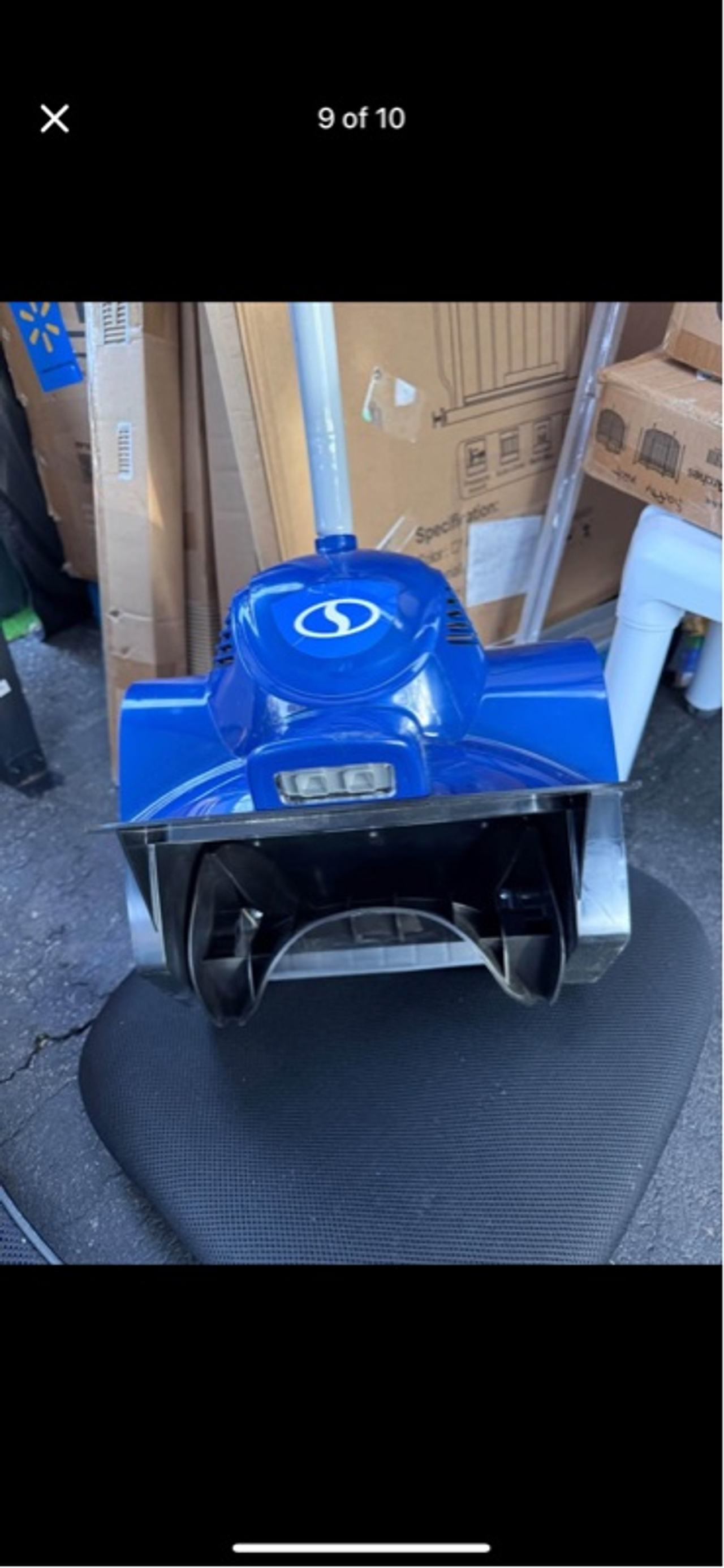 Snow Joe 13-inch 10 Amp Electric Snow Shovel Blue