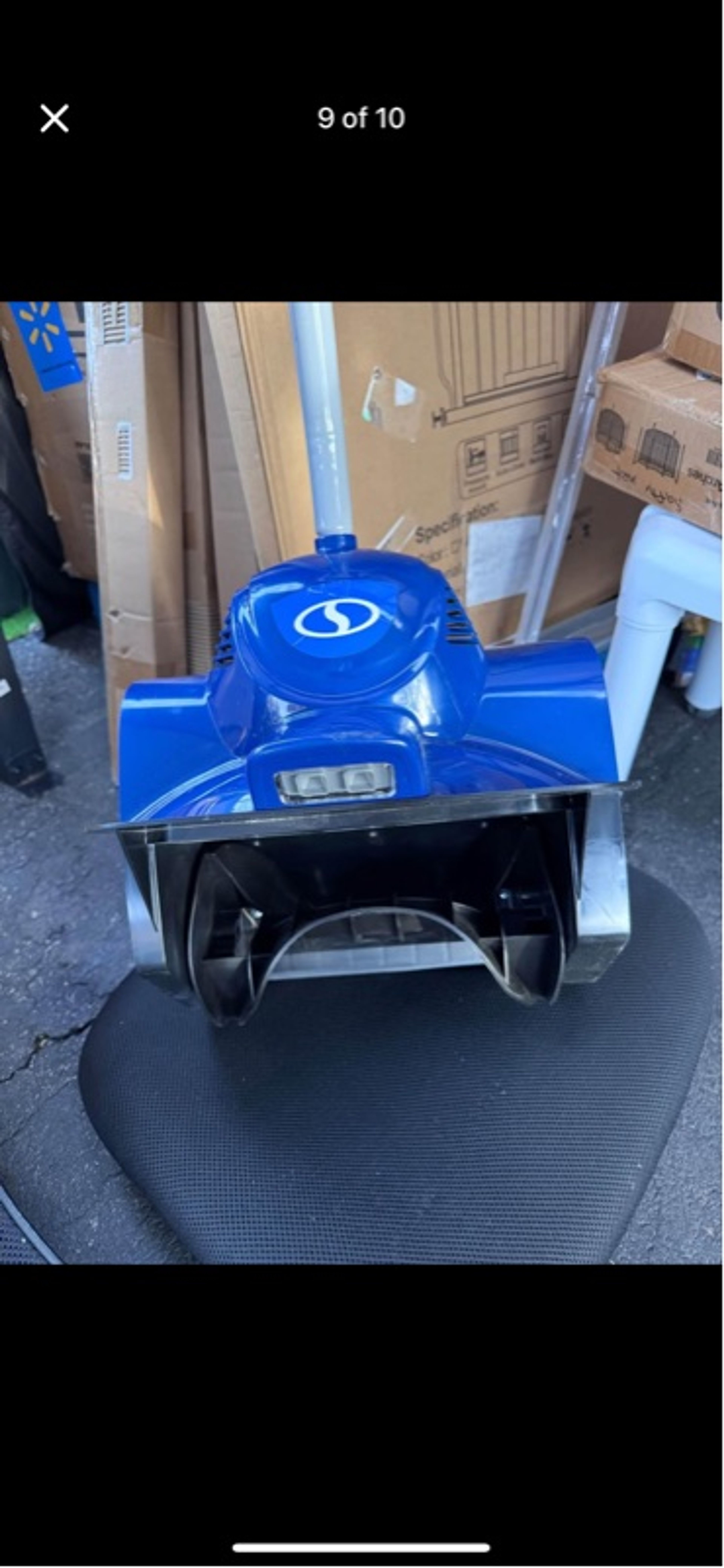 Snow Joe 13-inch 10 Amp Electric Snow Shovel Blue