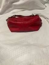 Coach Brooke Hobo Tote Red Pebbled Leather - Image 1