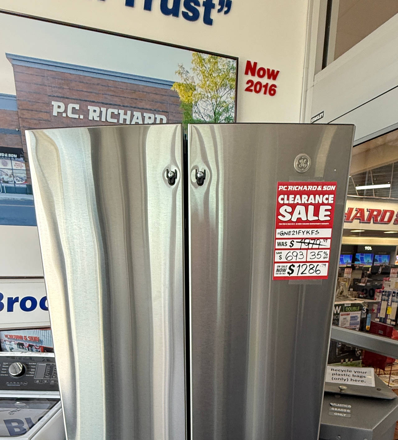 GE 20.8 Cu. Ft. French-Door Refrigerator