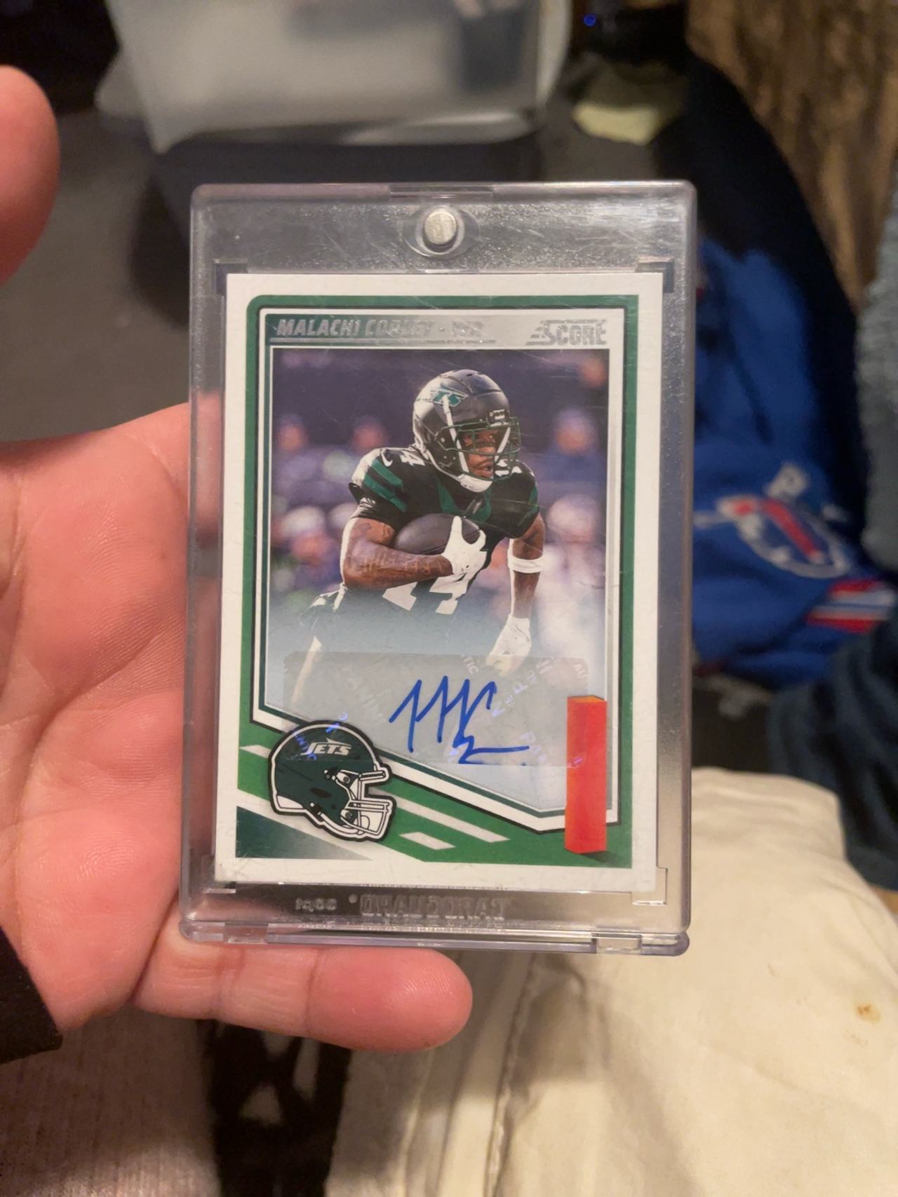 Panini Breece Hall 2022 Rookie Autograph Card