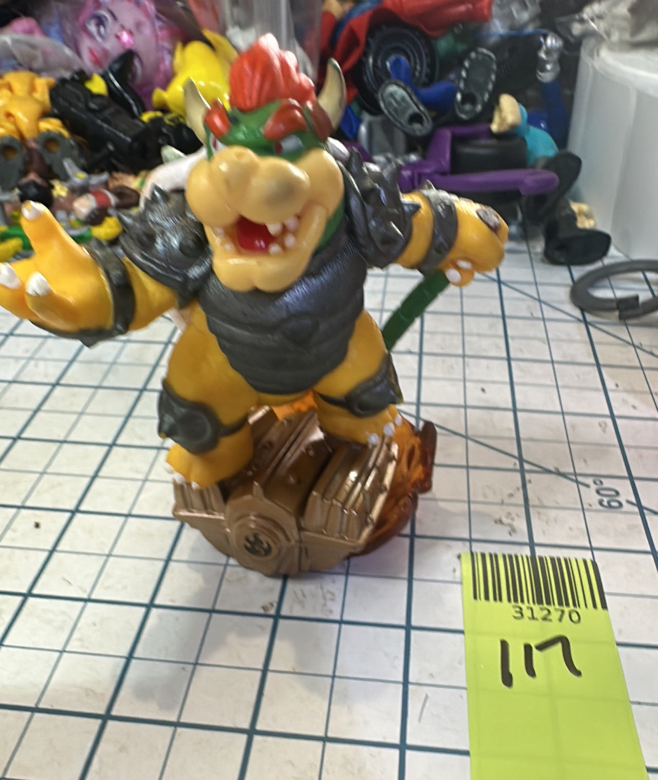 Hammer Slam Bowser Skylanders SuperChargers Amiibo