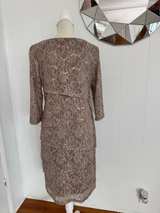 Ronni Nicole Tiered Sequin Lace Sheath Dress - Image 3