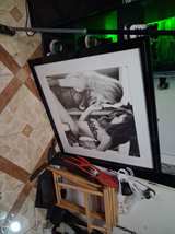 Framed Black and White Fashion Photography Print - Image 2