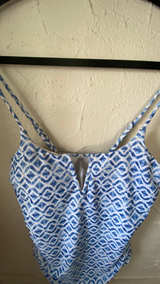 NEW Bathing Suit & Matching Long Sleeve Button-Up Cover/Shirt - Image 3