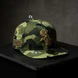 New Era Chicago White Sox Camo Gold 59FIFTY Fitted Hat - Image 2