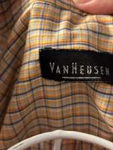 Van Heusen Men's Short Sleeve Plaid Button Down Shirt - Image 2