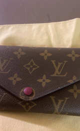 Louis Vuitton Monogram Canvas Sarah Wallet - Image 1