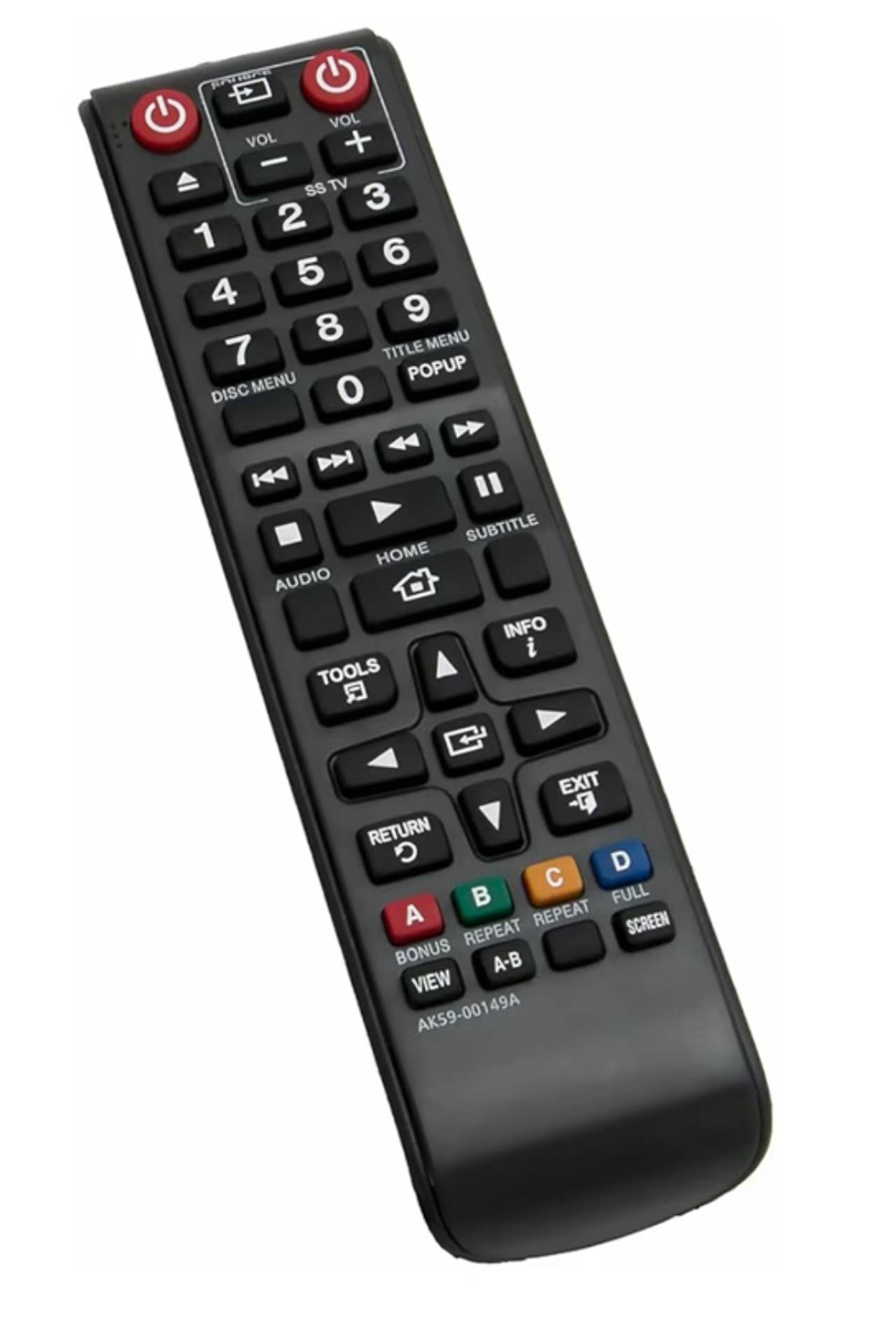 AK59-00149A Replacement Remote Control fit for Samsung BLU RAY DISC Player