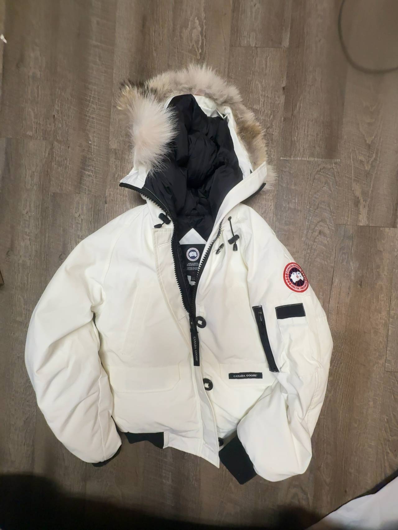 Canada Goose Chilliwack Bomber White