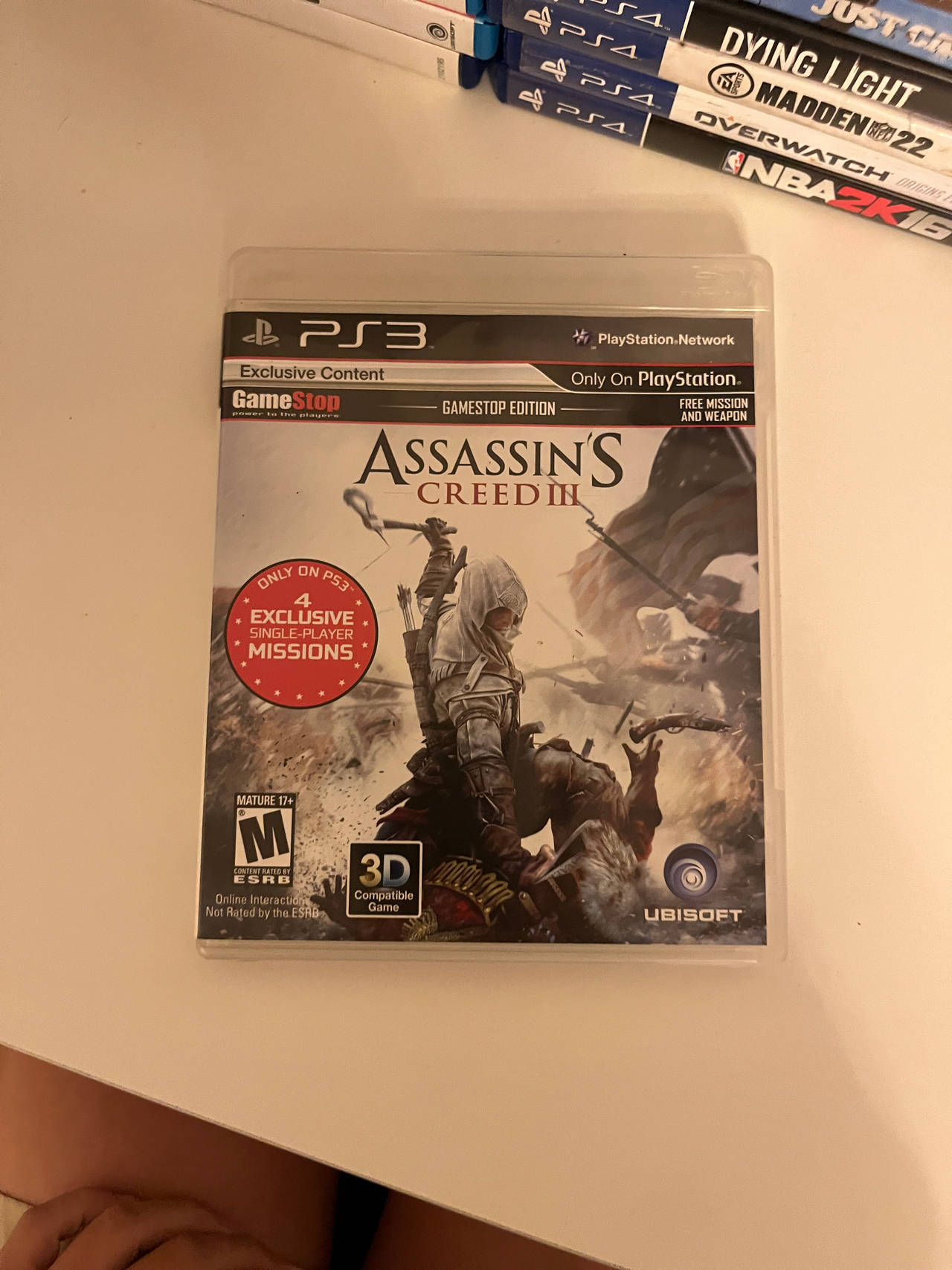 Assassin's Creed III game stop