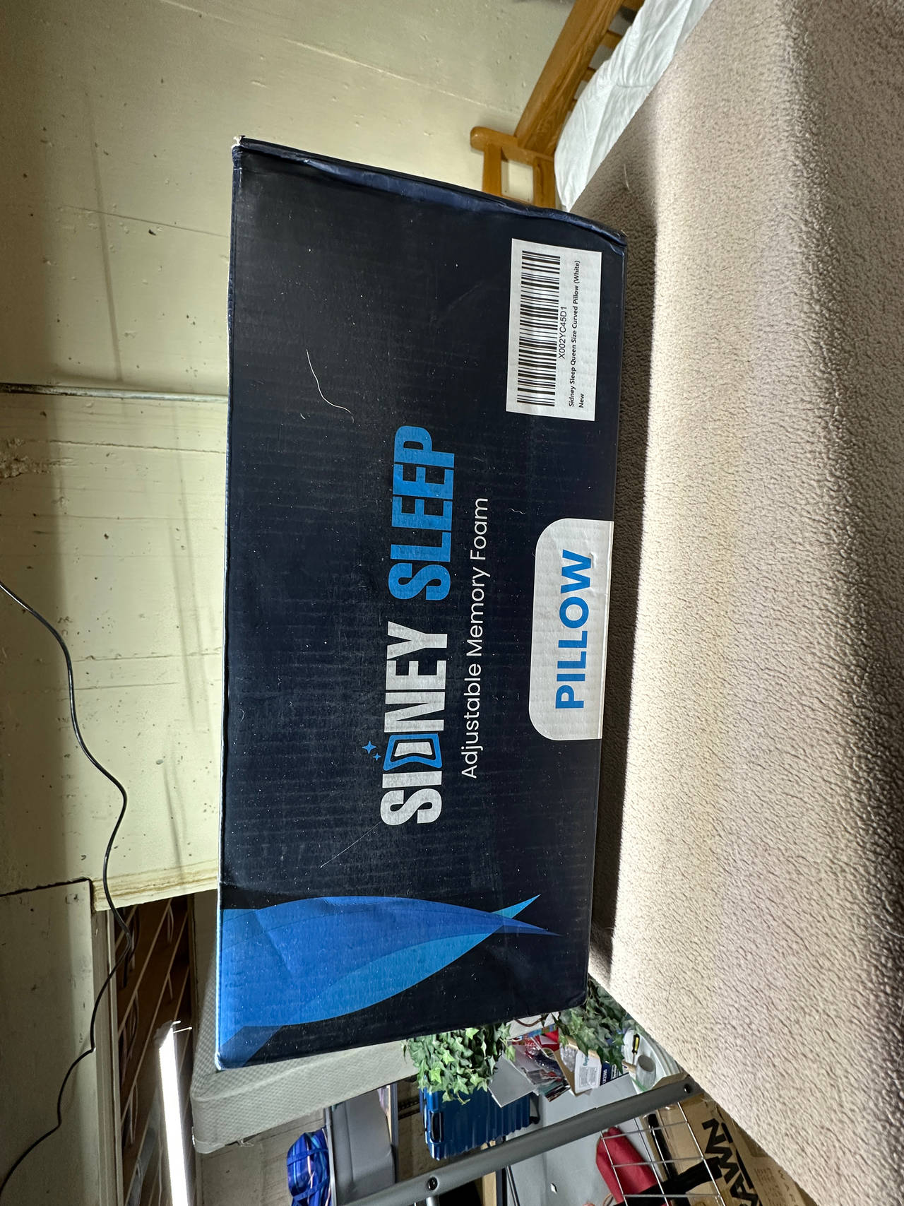 Sidney Sleep Adjustable Memory Foam Pillow
