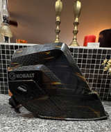 Kobalt Auto-Darkening Welding Helmet with Fire Graphics - Image 1