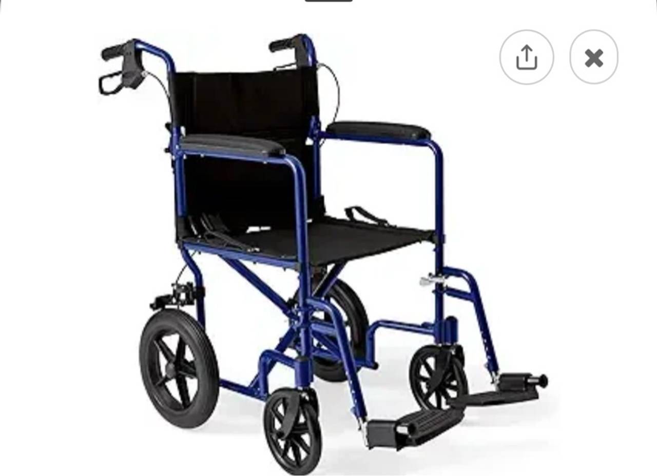 New Chair wheel blue in color