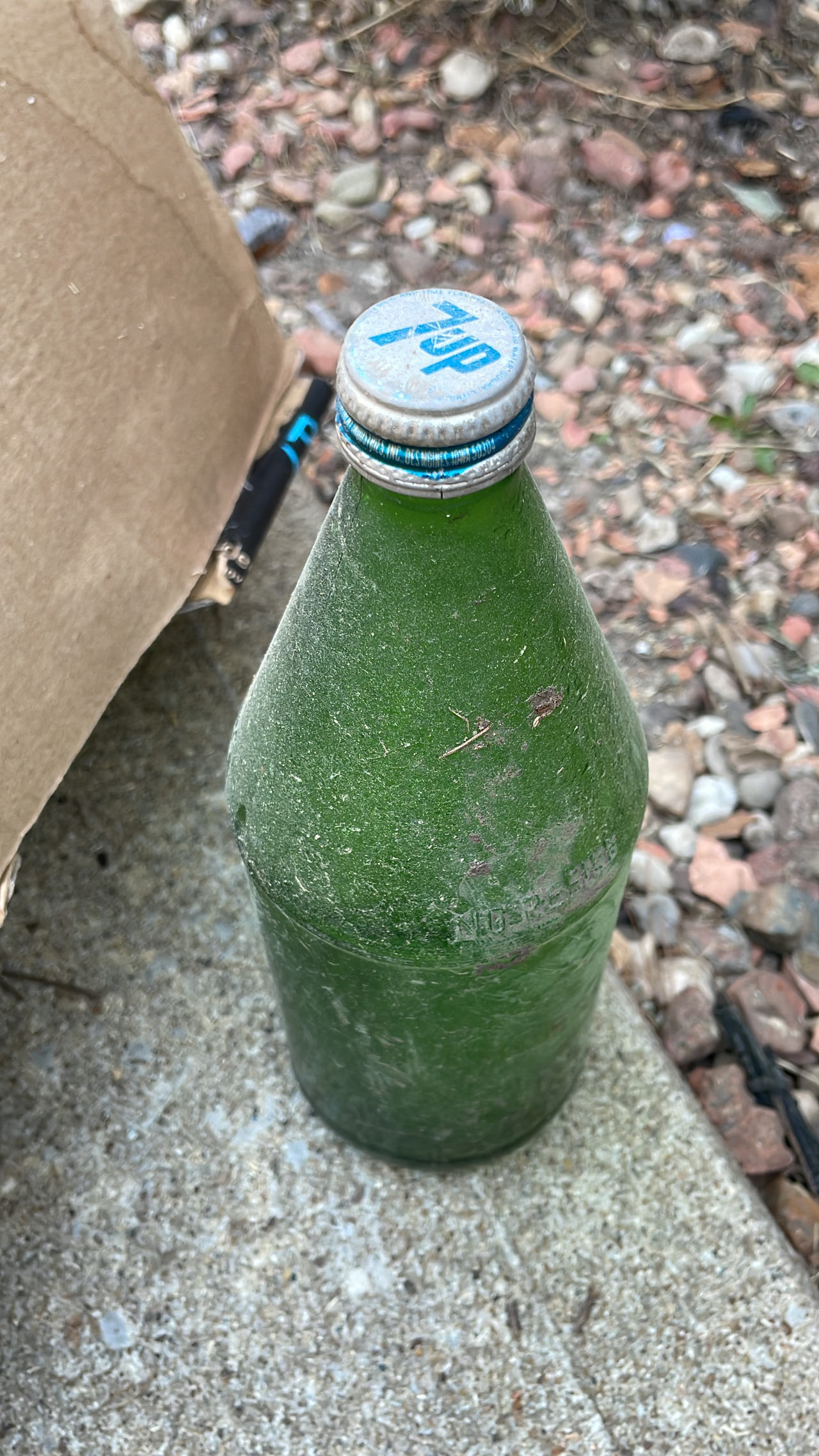 7UP Glass Bottle