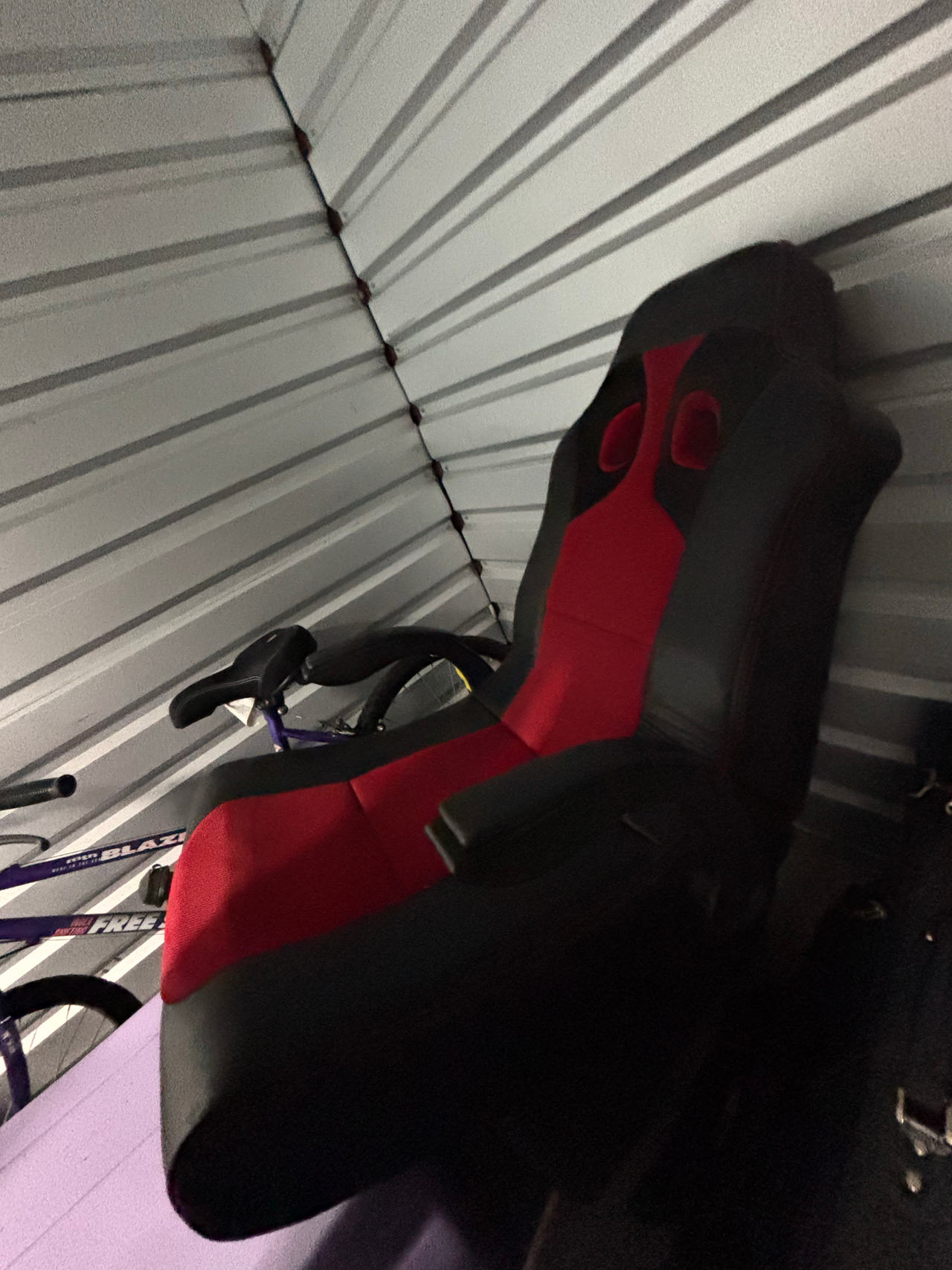 Floor Rocker Racing Style Gaming Chair