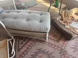 Wicker Chaise Lounge Chair - Image 3