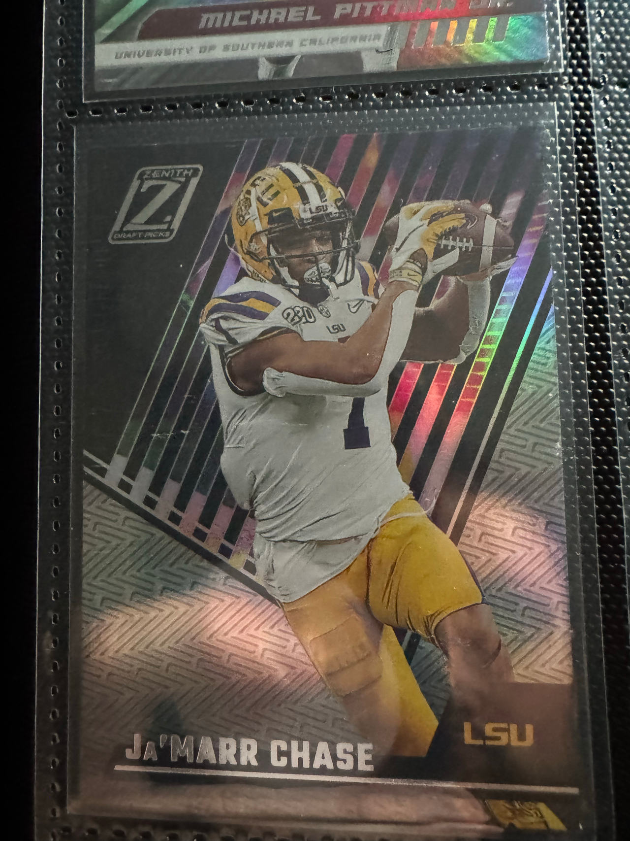 Ja'Marr Chase LSU Football Card