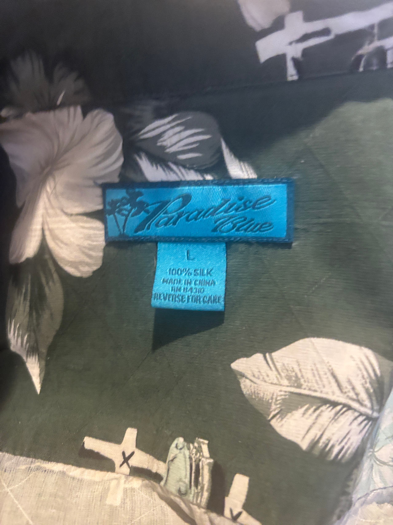 Paradise Blue Hawaiian Shirt