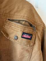 Dickies Men's Brown Duck Canvas Hooded Work Jacket - Image 4
