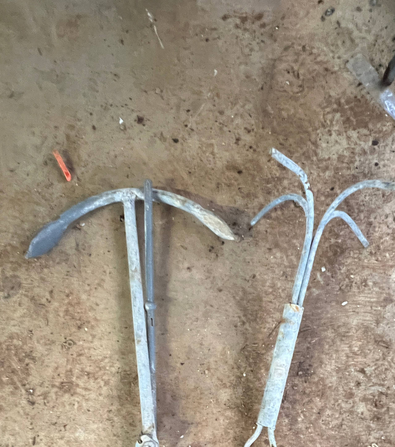 Galvanized Sand and Grapnel Boat Anchors