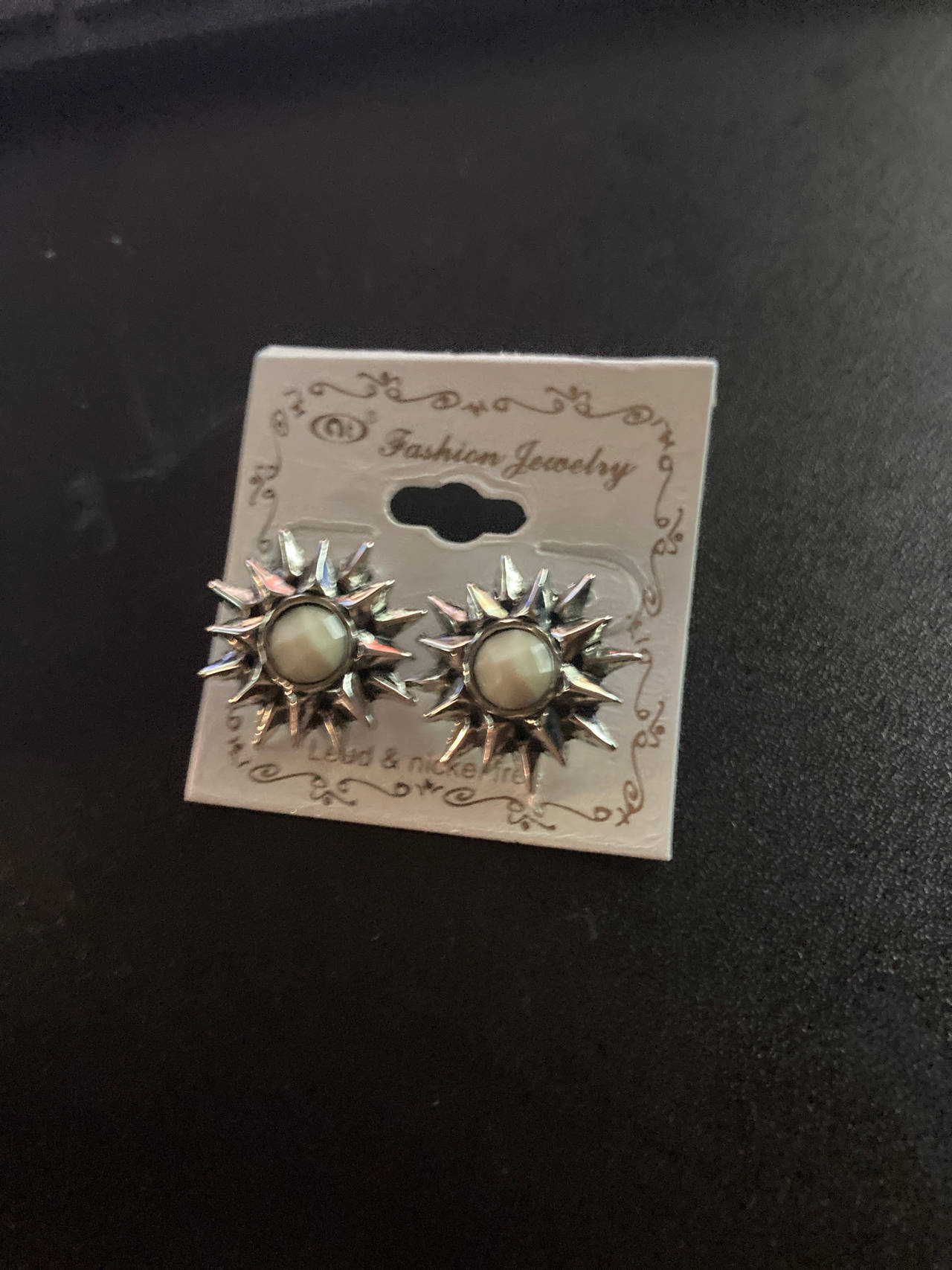 Sunburst Stud Earrings