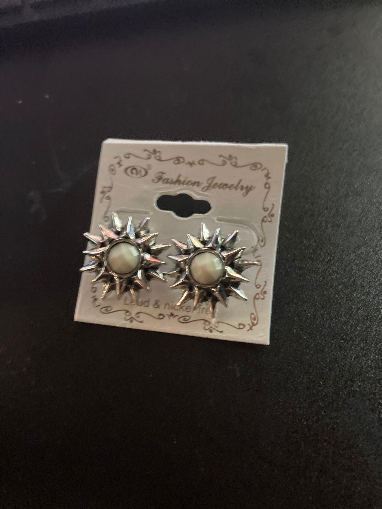 Sunburst Stud Earrings