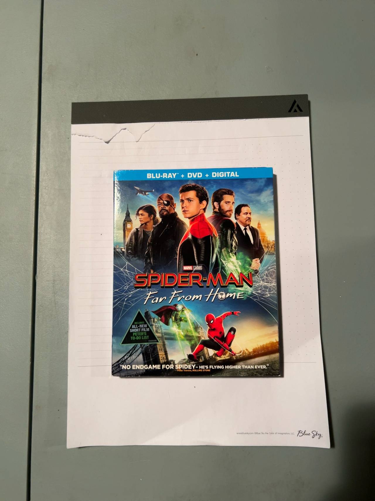 Marvel Spider-Man: Far From Home Blu-ray/DVD