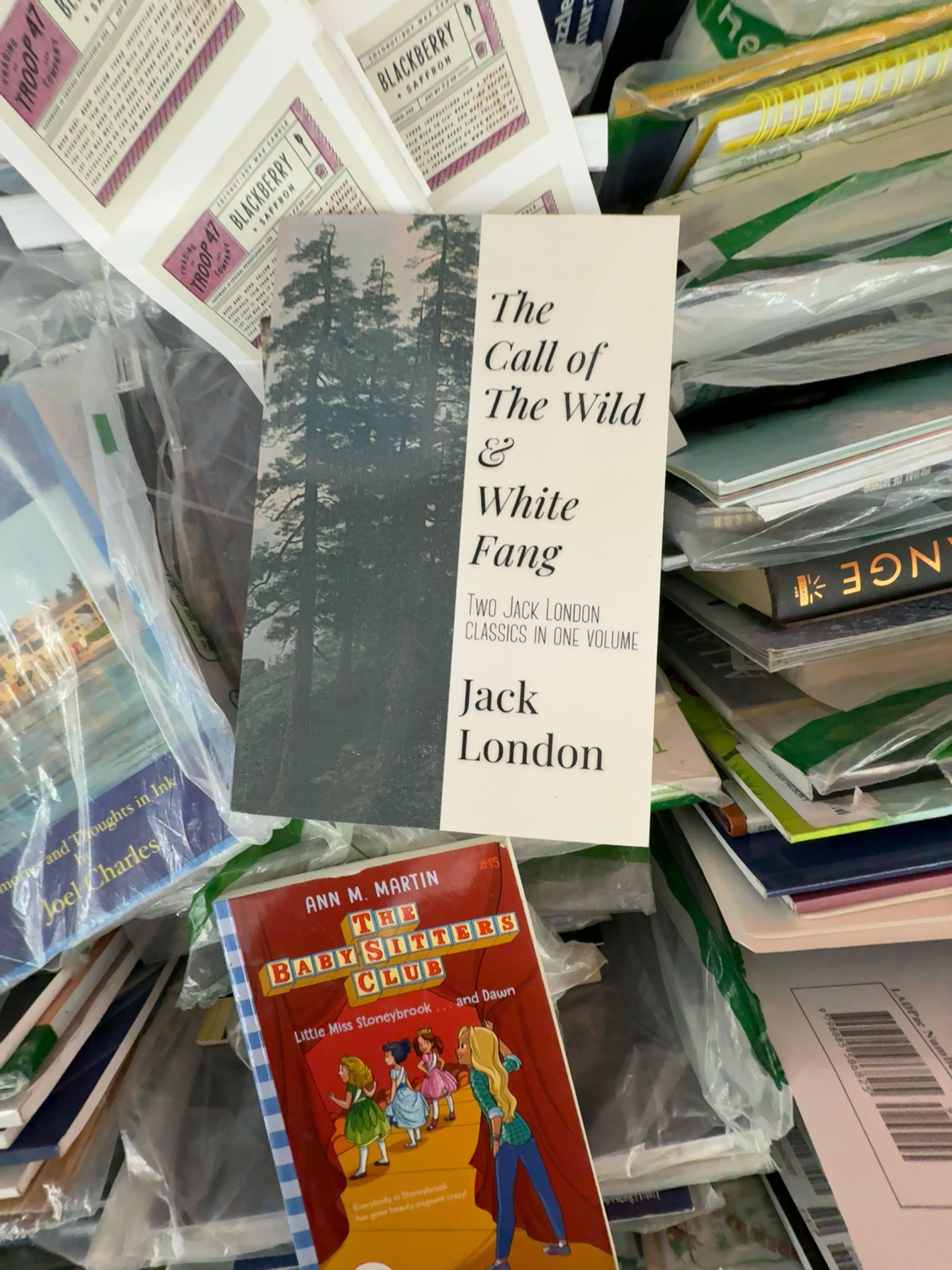 Jack London The Call of the Wild and White Fang Paperback