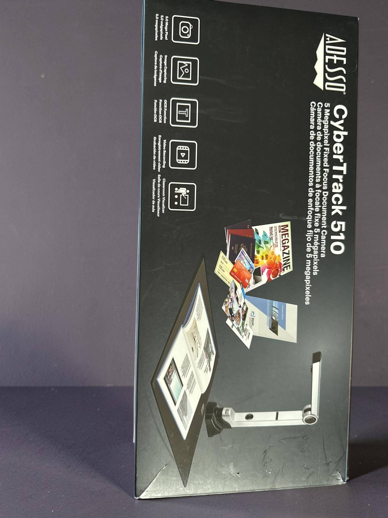 Adesso CyberTrack 510 5-Megapixel Fixed Focus Document Camera