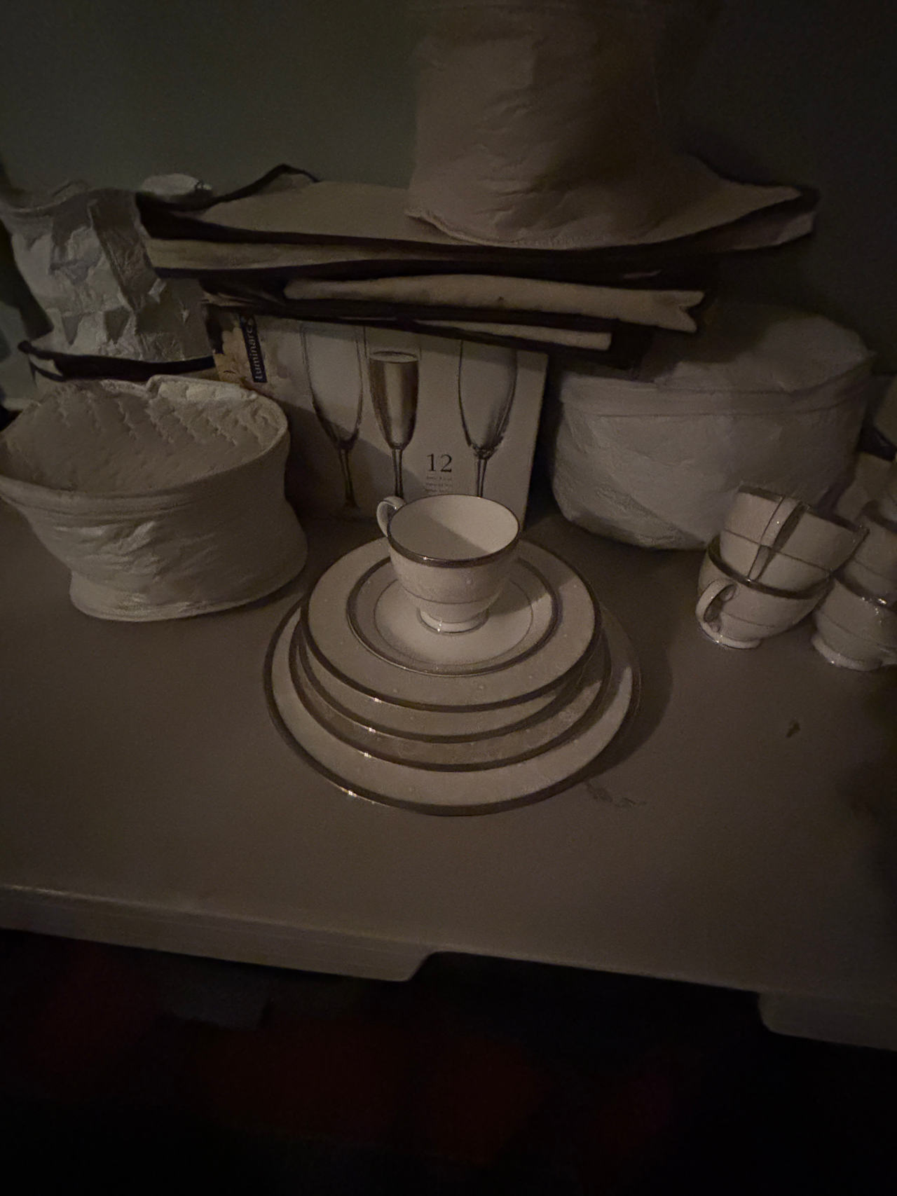 Fine China Dinnerware Set